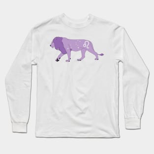 Leo (Light Purple) Long Sleeve T-Shirt